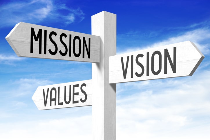 La importancia de tener una visión, una misión y unos valores dentro de tu empresa